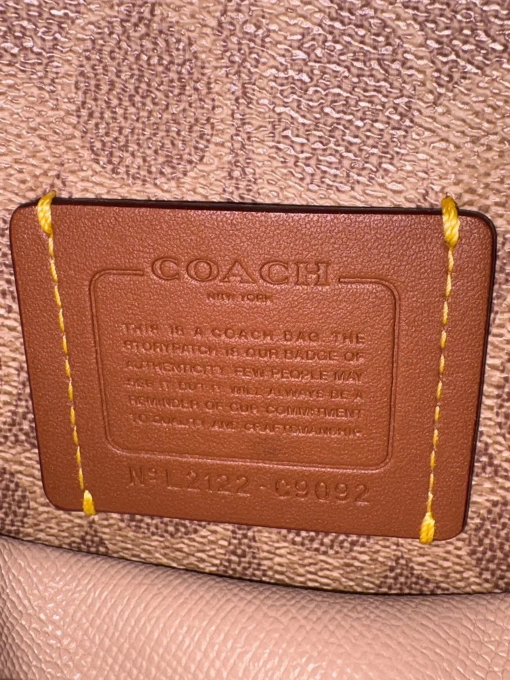 Coach willow tote
